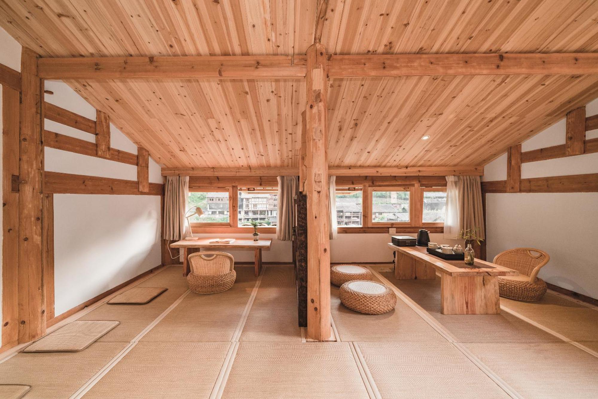 肇兴溪舍山堂 Creekside Inn Liping Bagian luar foto
