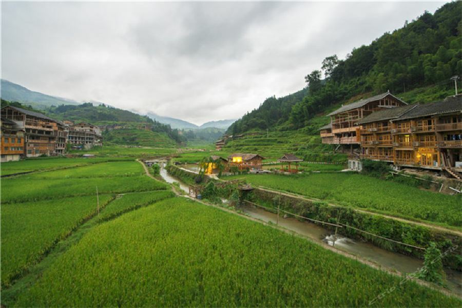 肇兴溪舍山堂 Creekside Inn Liping Bagian luar foto